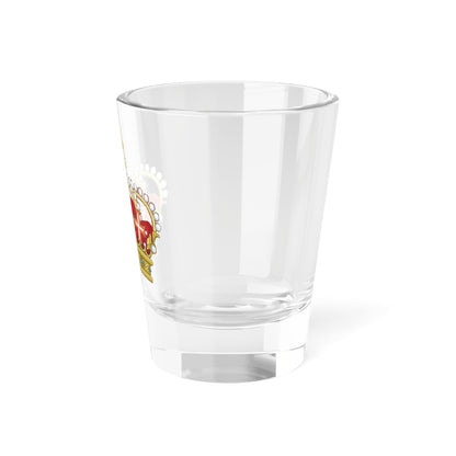 Heraldic Royal Crown of Italy (Italy) (Coat of Arms) Shot Glass 1.5oz