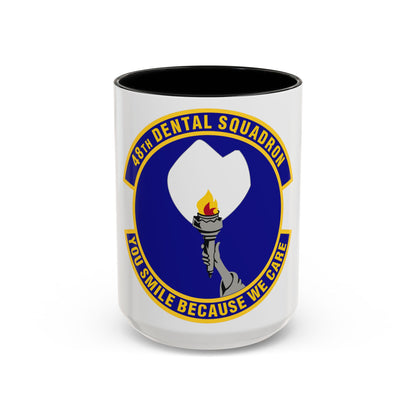 48th Dental Squadron (U.S. Air Force) Accent Coffee Mug