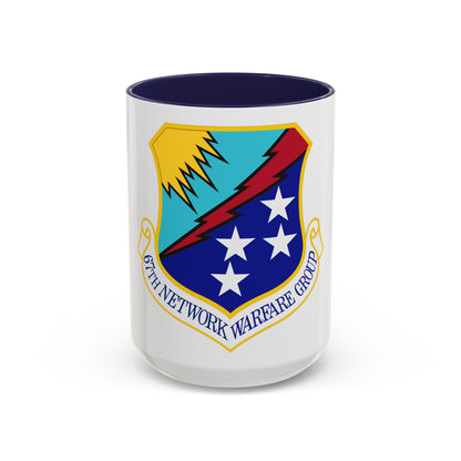 67th Network Warfare Group (U.S. Air Force) Accent Coffee Mug