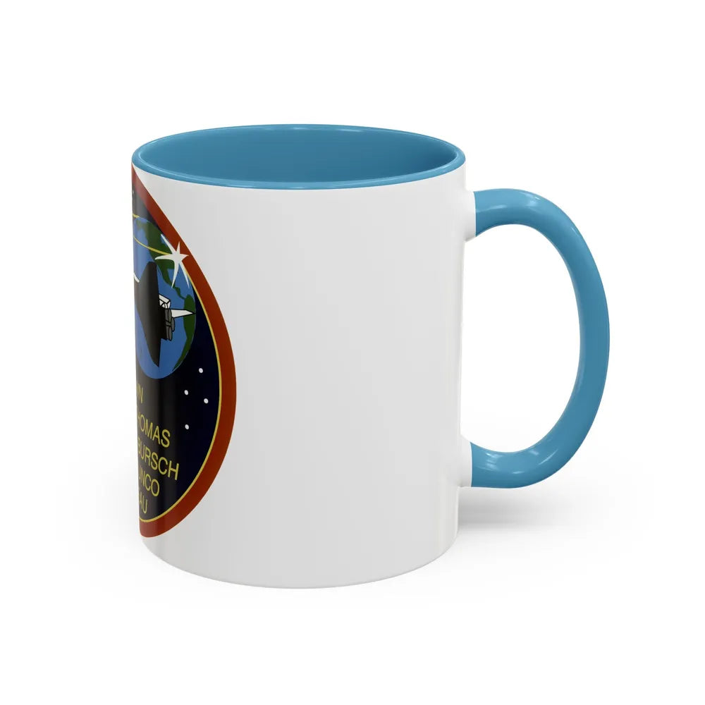 STS 77 (NASA) Accent Coffee Mug-Go Mug Yourself