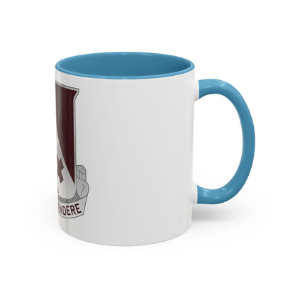 327 Medical Battalion (U.S. Army) Accent Coffee Mug