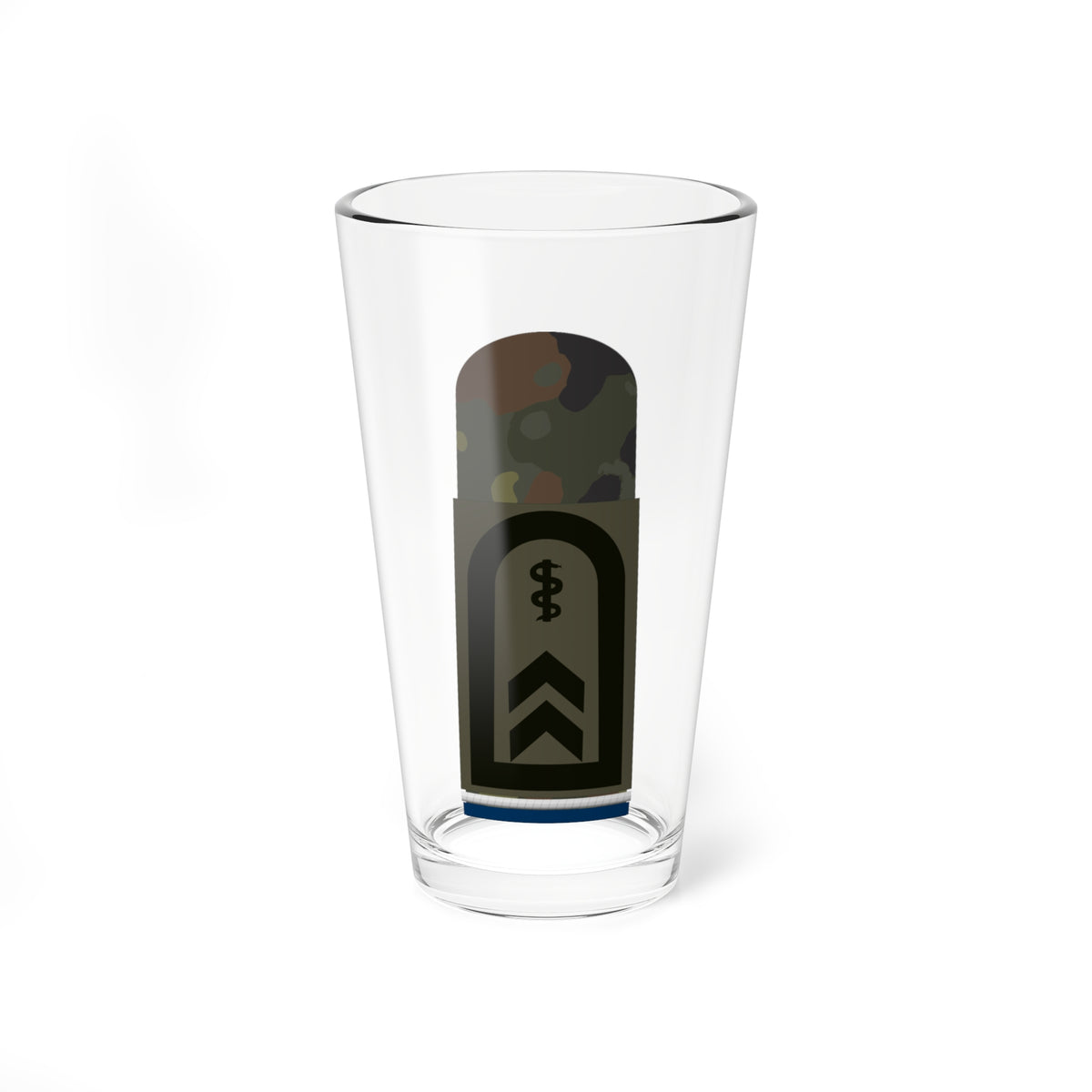 HA OS5 32 Oberfeldwebel SanOA San HMx R (Military Rank) Pint Glass 16oz
