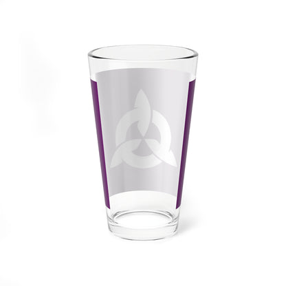 Flag of Ami Ibaraki (Japan) Pint Glass 16oz