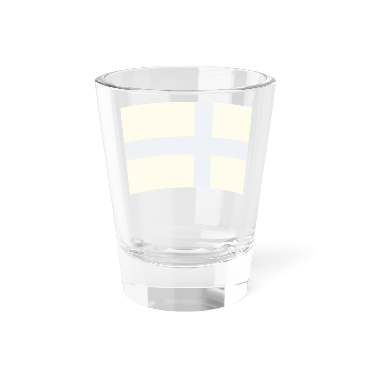 Bandera de Gotland (Sweden) Shot Glass 1.5oz