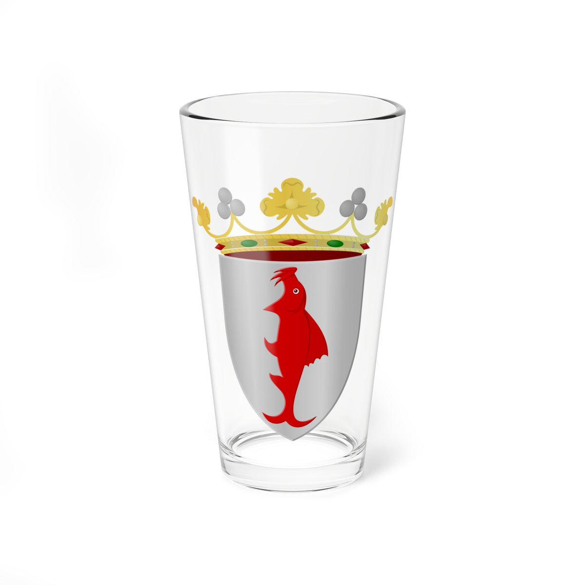 Marchin wapen (Belgium) (Coat of Arms) Pint Glass 16oz