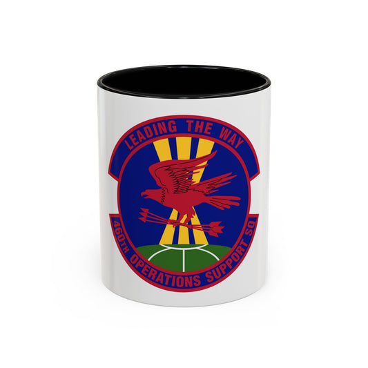 460 Operations Support Squadron USSF (U.S. Air Force) Accent Coffee Mug