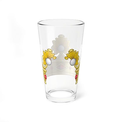 Coronet of a Marquess - Kingdom of Portugal (Portugal) (Coat of Arms) Pint Glass 16oz