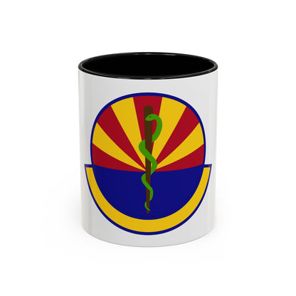 56 Healthcare Operations Squadron AETC (U.S. Air Force) Accent Coffee Mug