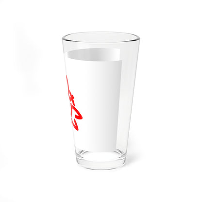 Flag of Ina Saitama (Japan) Pint Glass 16oz