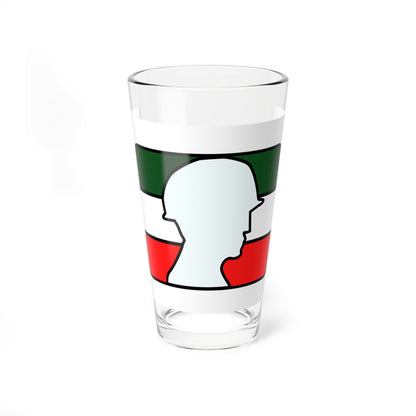 Flag of the Mexican Army (Mexico) Pint Glass 16oz