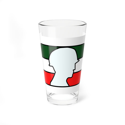 Flag of the Mexican Army (Mexico) Pint Glass 16oz
