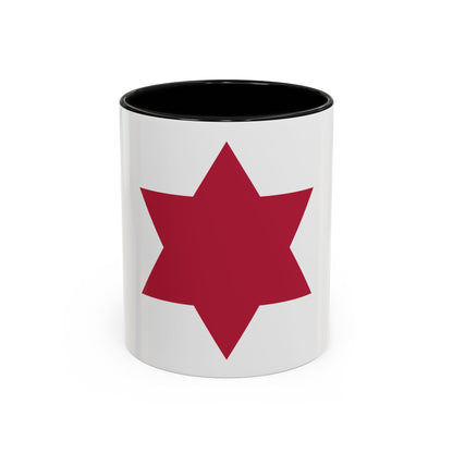 6th Infantry Division (U.S. Army) Accent Coffee Mug