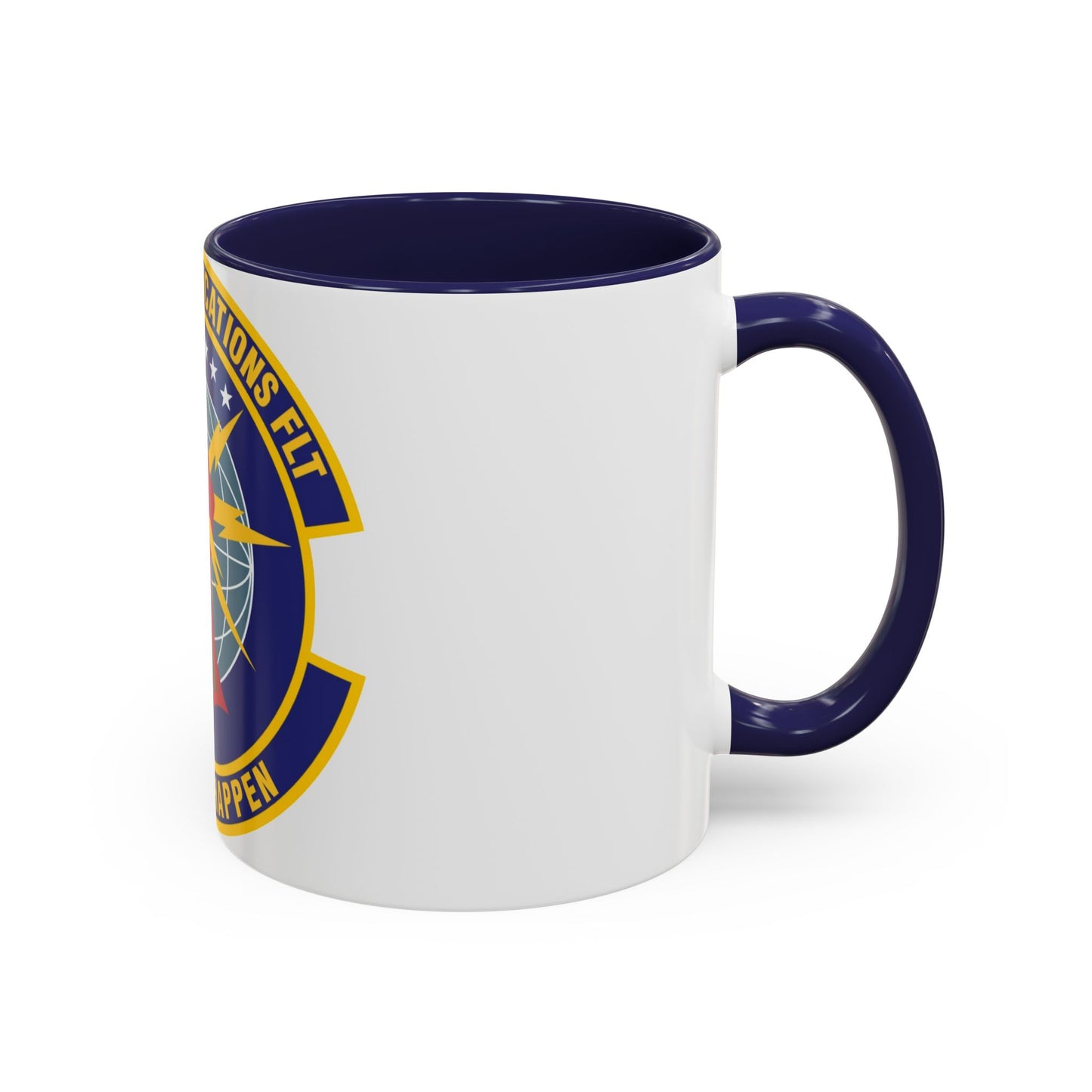 507th Communications Flight (U.S. Air Force) Accent Coffee Mug