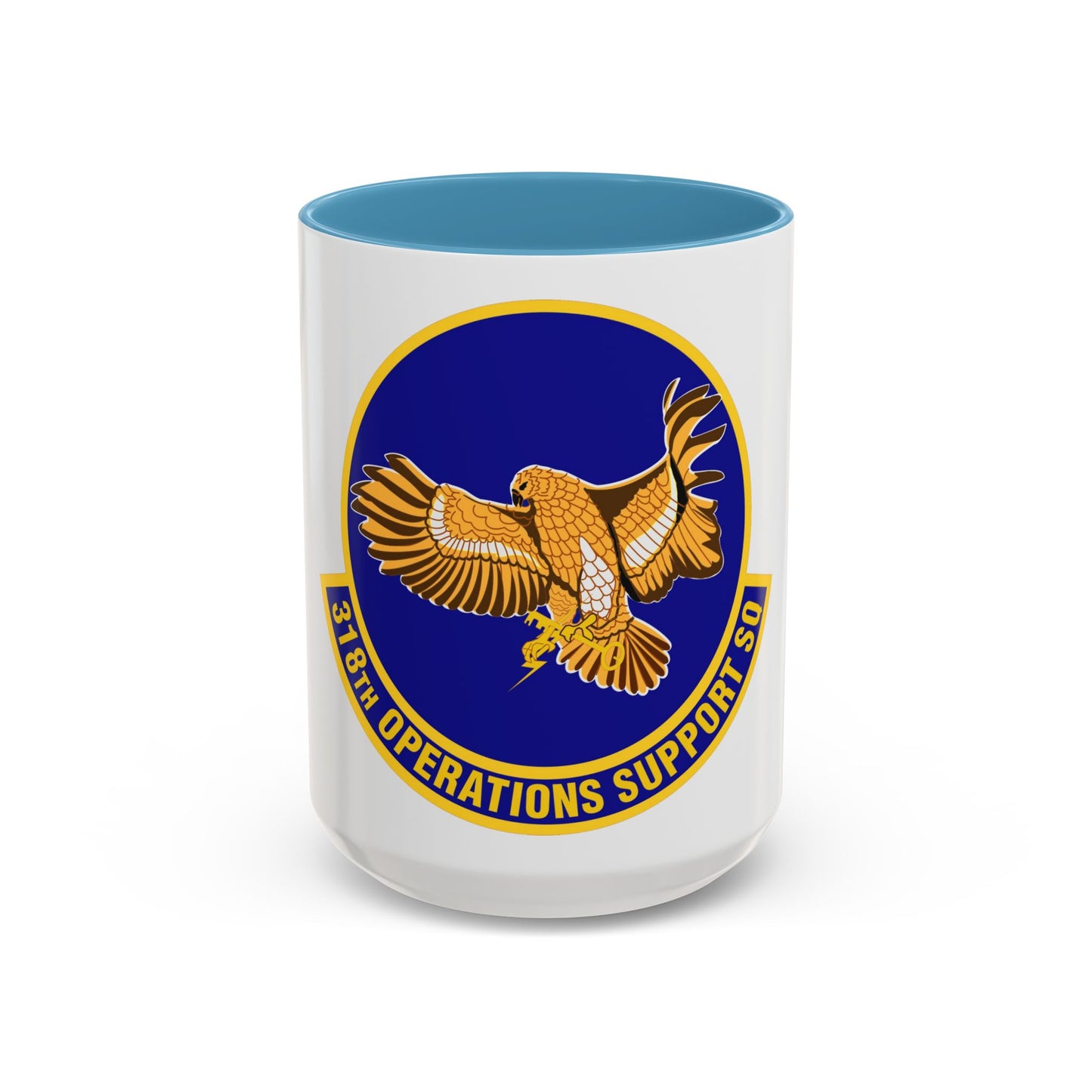 318th Operations Support Squadron (U.S. Air Force) Accent Coffee Mug