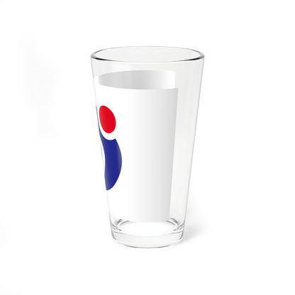 Flag of Agano Niigata (Japan) Pint Glass 16oz