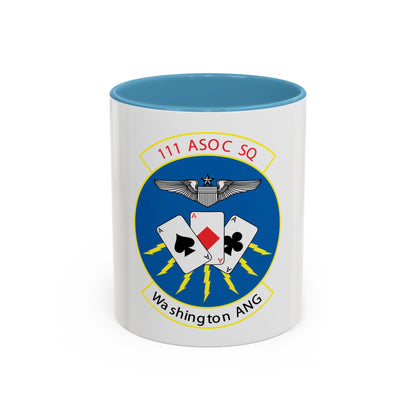 111 ASOC Sq Washington ANG (U.S. Air Force) Accent Coffee Mug