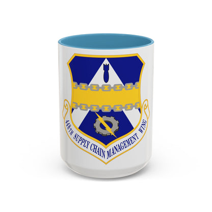 448th Supply Chain Managment Wing (U.S. Air Force) Accent Coffee Mug