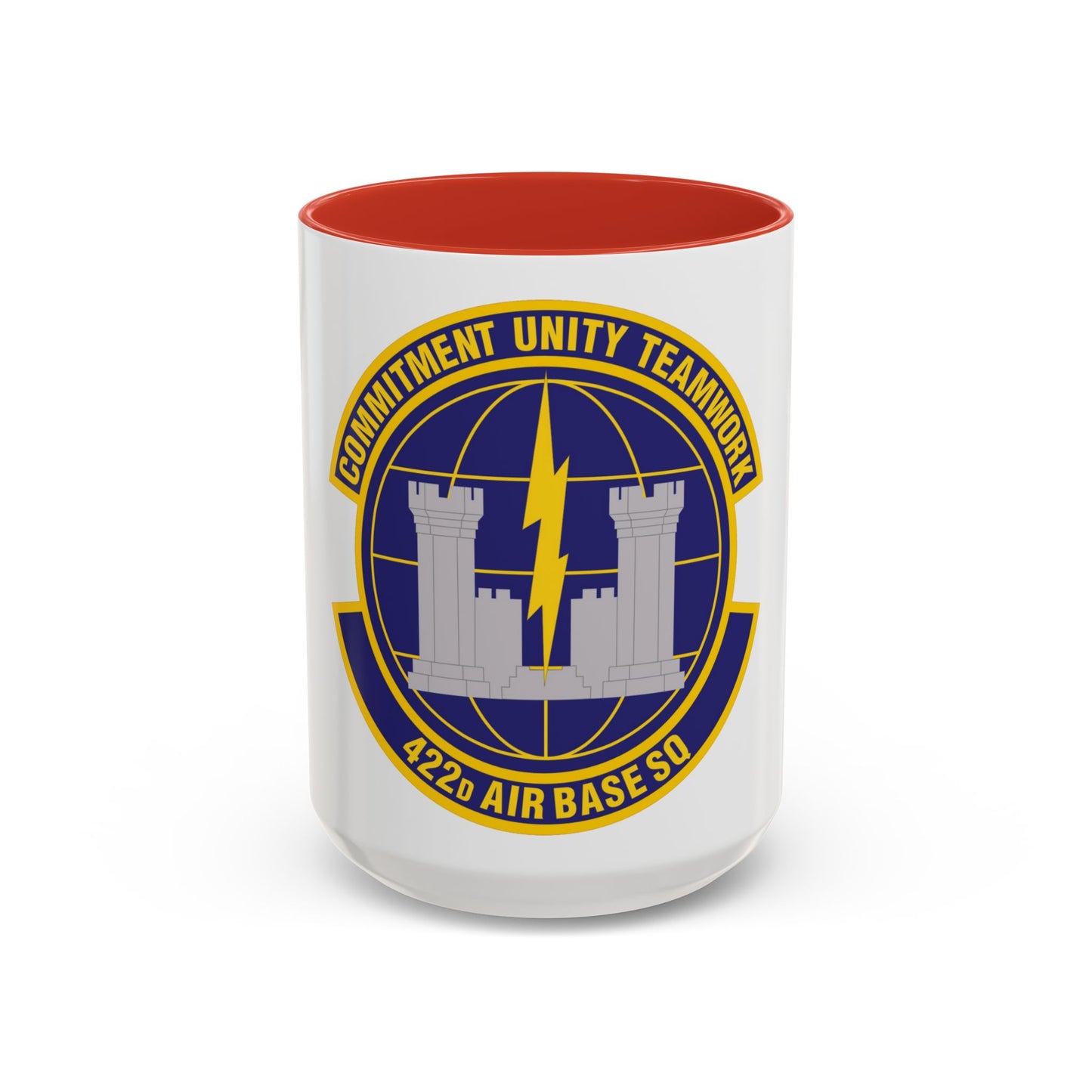 422d Air Base Squadron (U.S. Air Force) Accent Coffee Mug