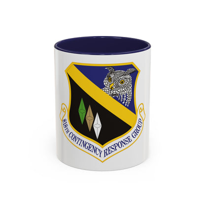 818th Contingency Response Group (U.S. Air Force) Accent Coffee Mug