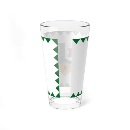 Flag of Ortahaza (Hungary) Pint Glass 16oz