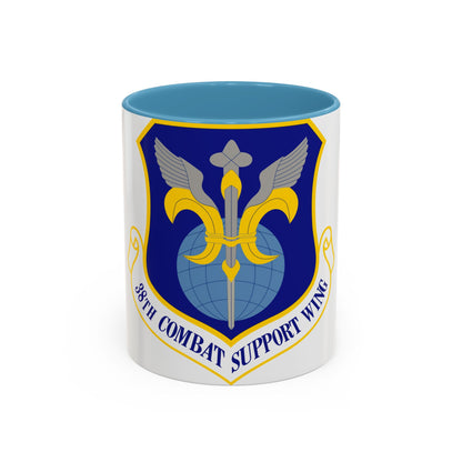 38th Combat Support Wing (U.S. Air Force) Accent Coffee Mug