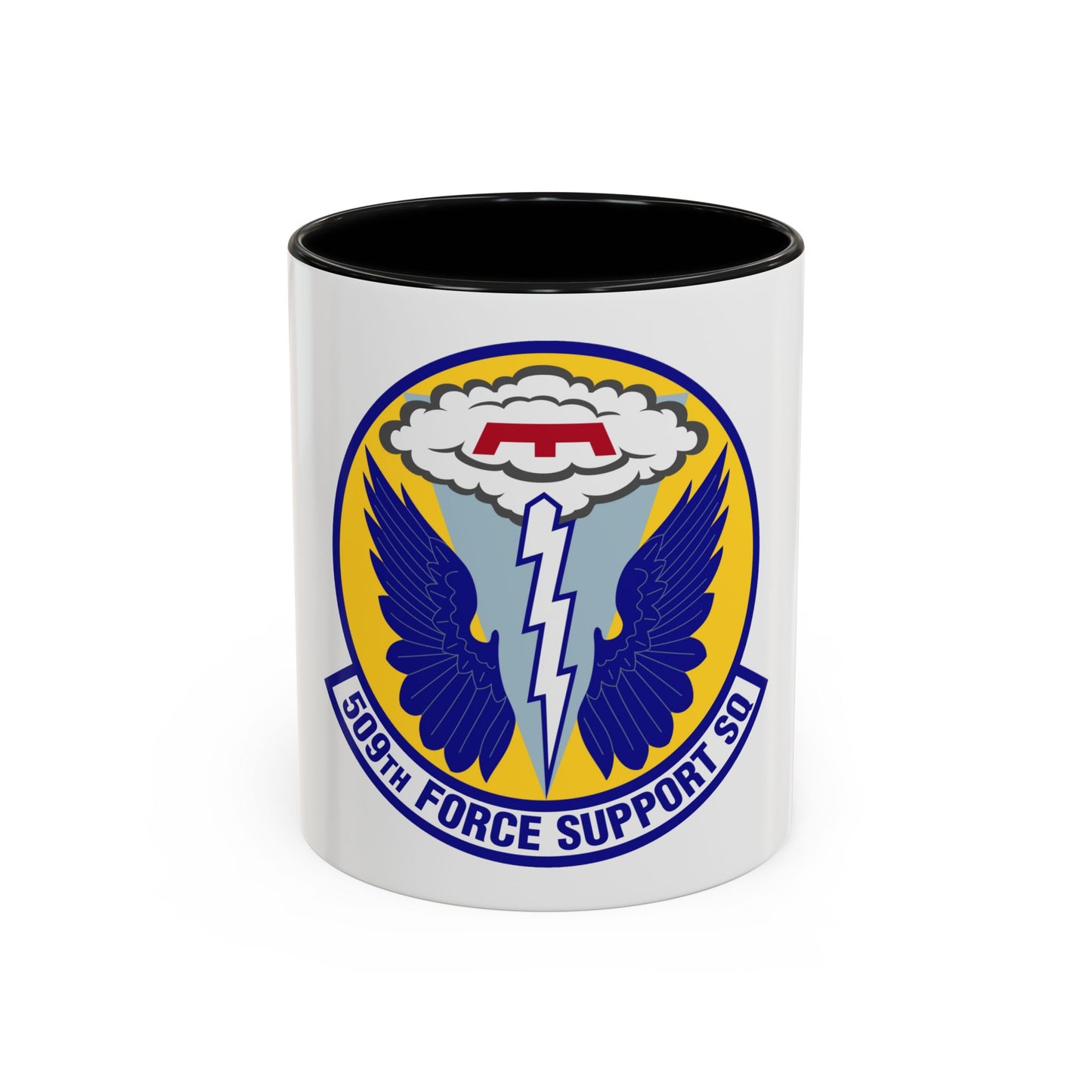509th Force Support Squadron (U.S. Air Force) Accent Coffee Mug