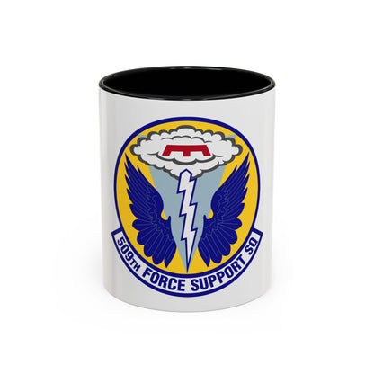 509th Force Support Squadron (U.S. Air Force) Accent Coffee Mug