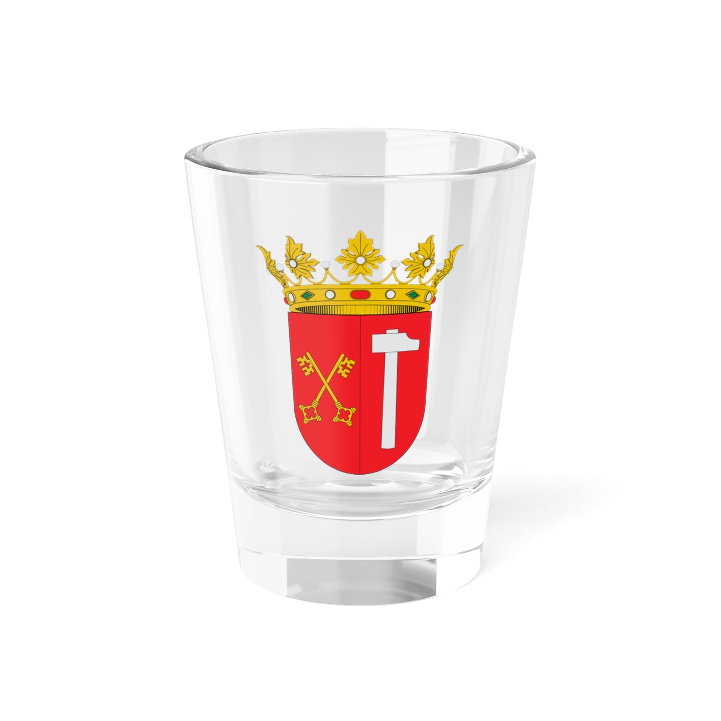Escudo de Pedro Martínez (Spain) (Coat of Arms) Shot Glass 1.5oz