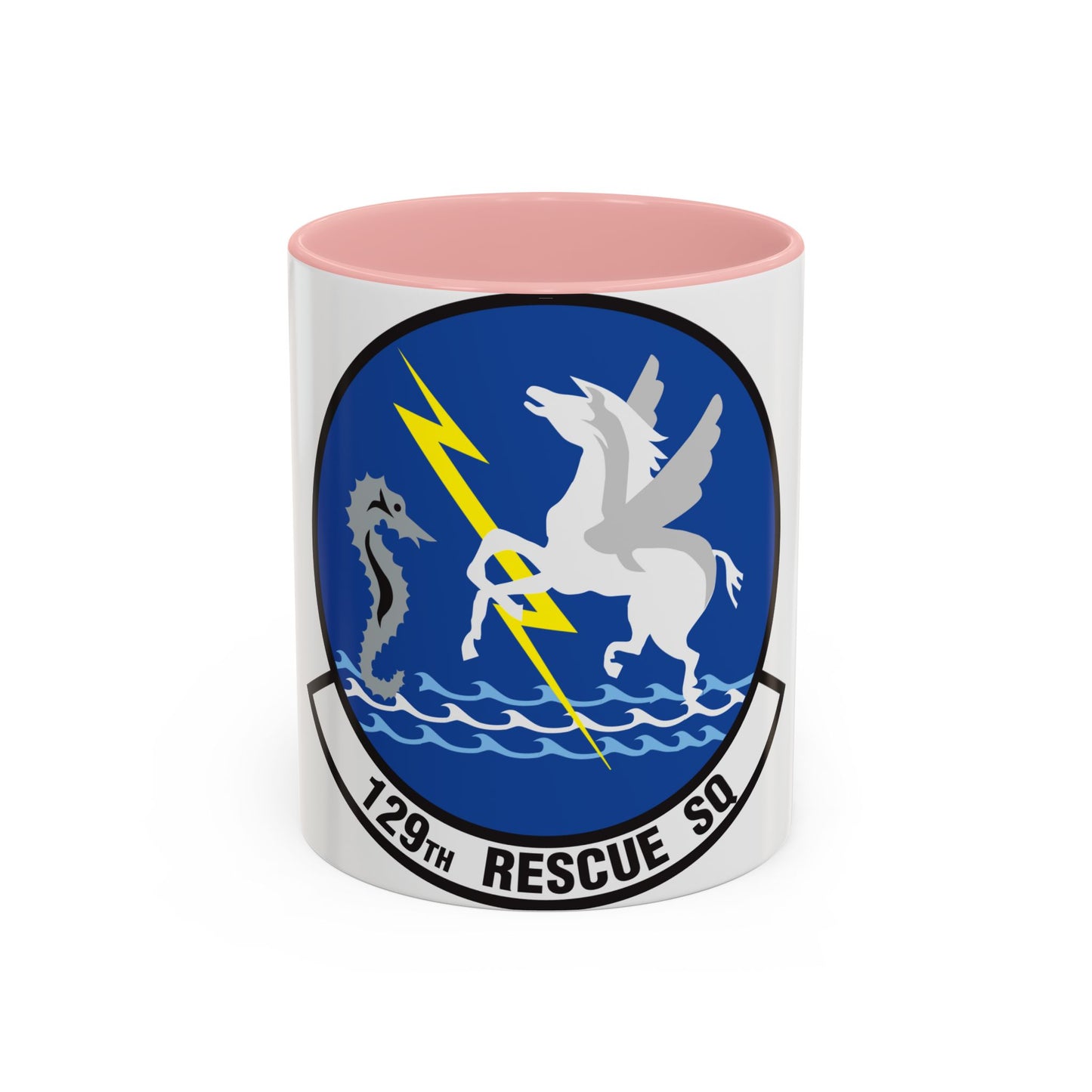 129 Rescue Squadron (U.S. Air Force) Accent Coffee Mug