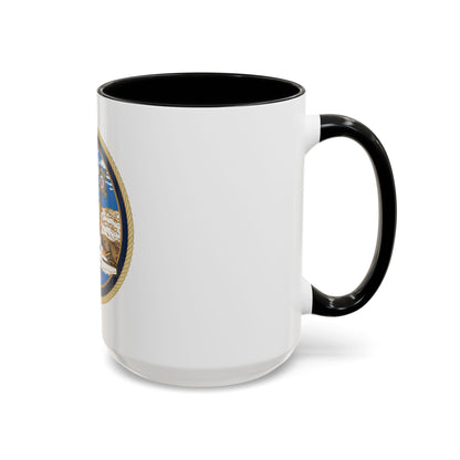 USCGC Liberty Boat (U.S. Coast Guard) Accent Coffee Mug
