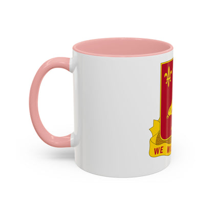907 Airborne Field Artillery Battalion (U.S. Army) Accent Coffee Mug