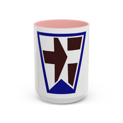 112 Medical Brigade (U.S. Army) Accent Coffee Mug