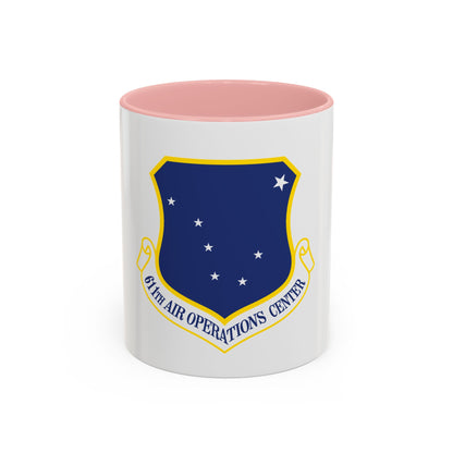 611th AOC (U.S. Air Force) Accent Coffee Mug
