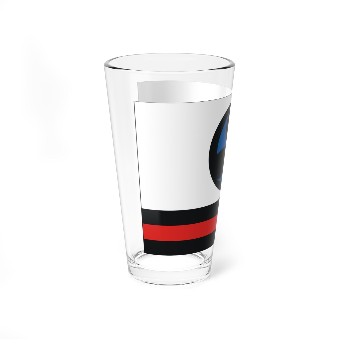 Ryukyu Islands flag until 1875 bordered (Japan) Pint Glass 16oz