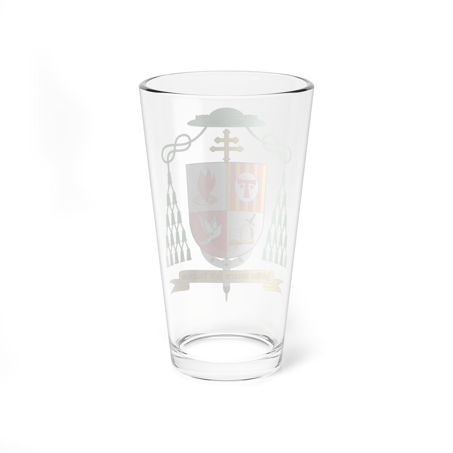 Escudo de Joan Planellas (Spain) (Coat of Arms) Pint Glass 16oz