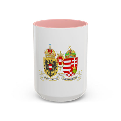 Lesser Coat of arms of Austria-Hungary - Accent Coffee Mug