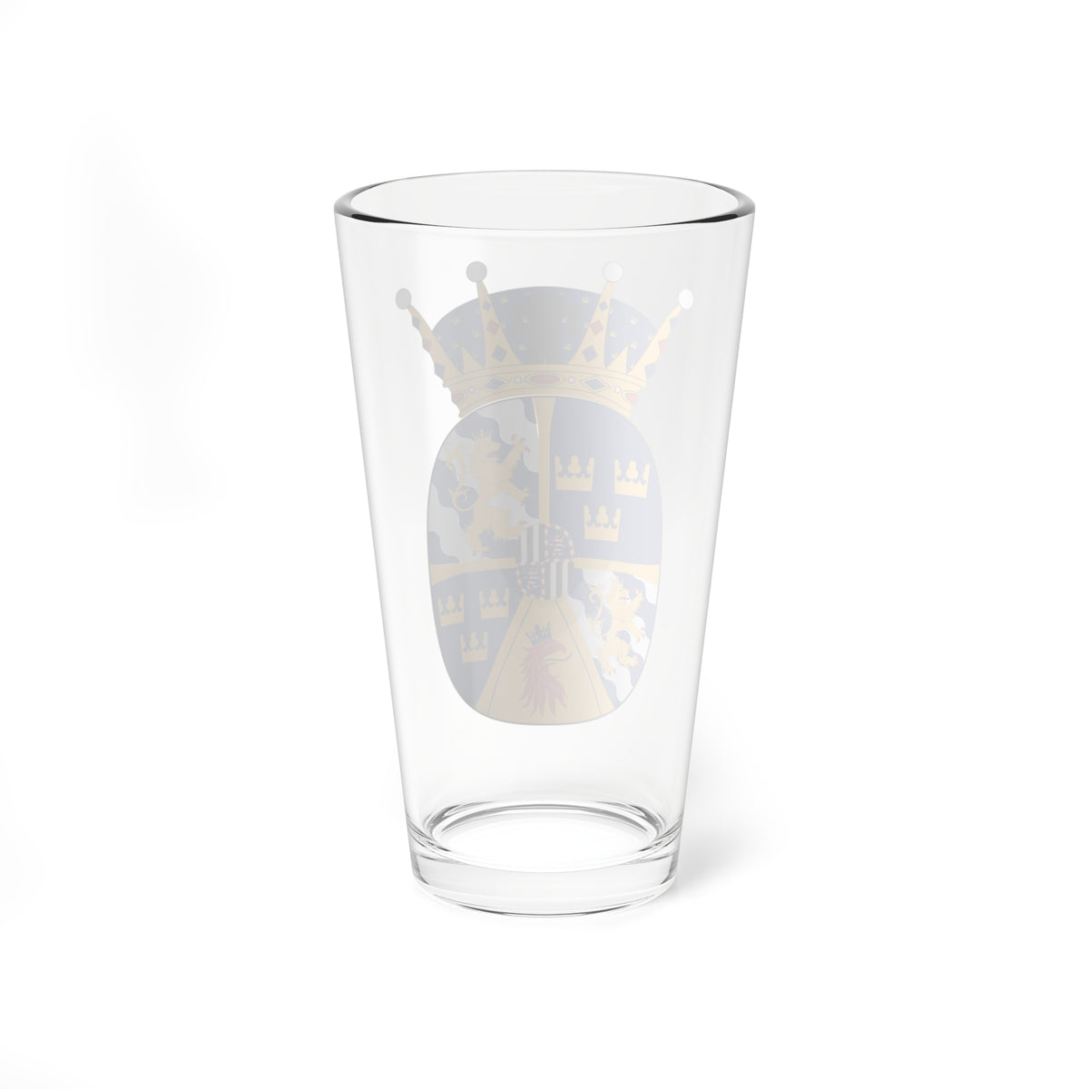 Kronprinsessan Louise vapen (Sweden) (Coat of Arms) Pint Glass 16oz
