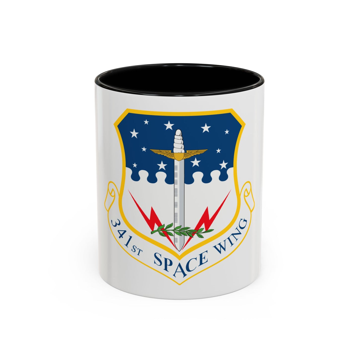 341st Space Wing (U.S. Air Force) Accent Coffee Mug