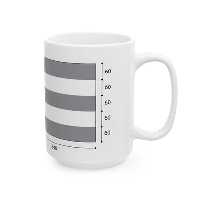 Construction du drapeau cubain (Cuba) White Coffee Mug