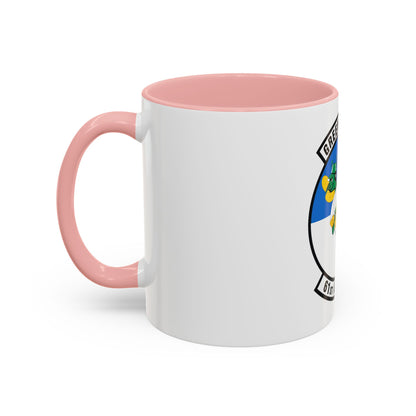 61st Airlift Squadron (U.S. Air Force) Accent Coffee Mug