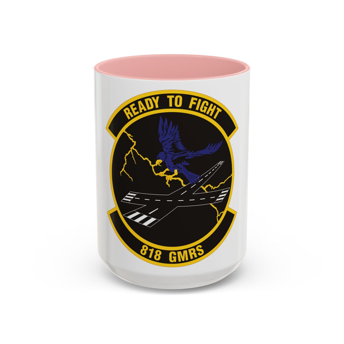 818th Global Mobility Readiness Squadron (U.S. Air Force) Accent Coffee Mug