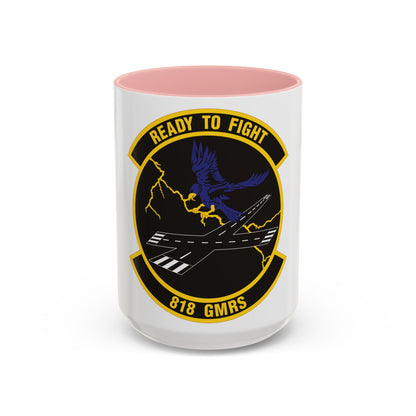 818th Global Mobility Readiness Squadron (U.S. Air Force) Accent Coffee Mug