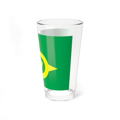 Flag of Shintomi Miyazaki (Japan) Pint Glass 16oz
