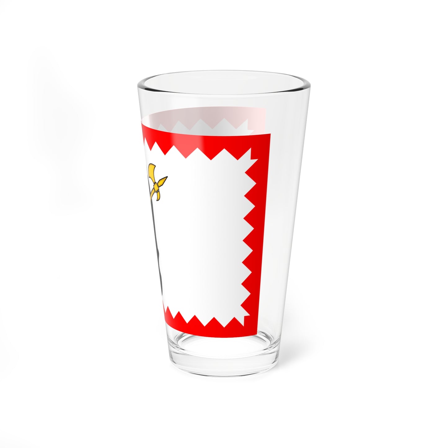 Flag of Maloyaroslavets Kaluga oblast (Russia) Pint Glass 16oz