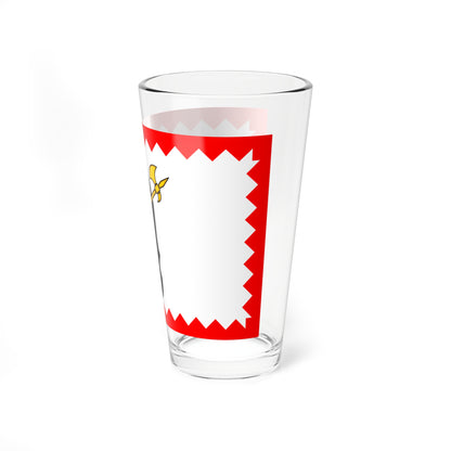 Flag of Maloyaroslavets Kaluga oblast (Russia) Pint Glass 16oz