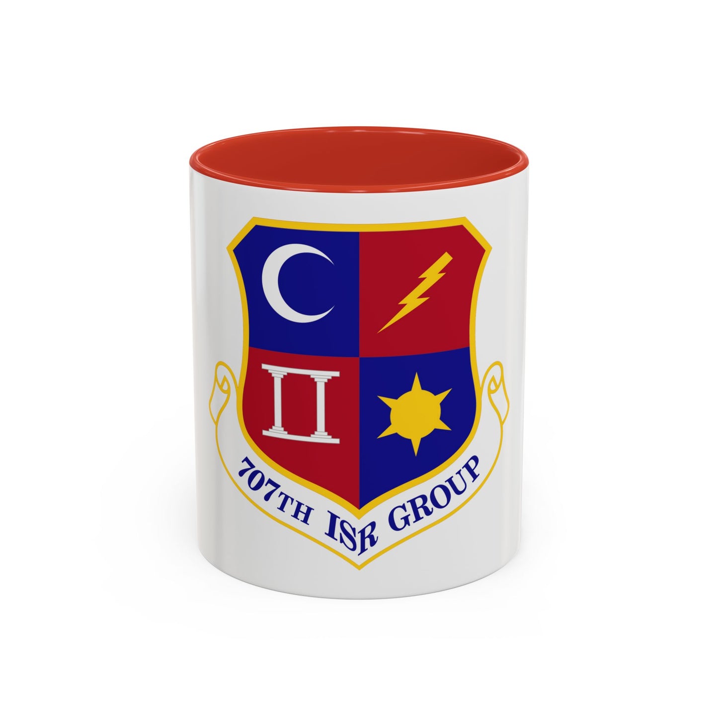 707 Intelligence Surveillance and Reconnaissance Group AFISRA (U.S. Air Force) Accent Coffee Mug