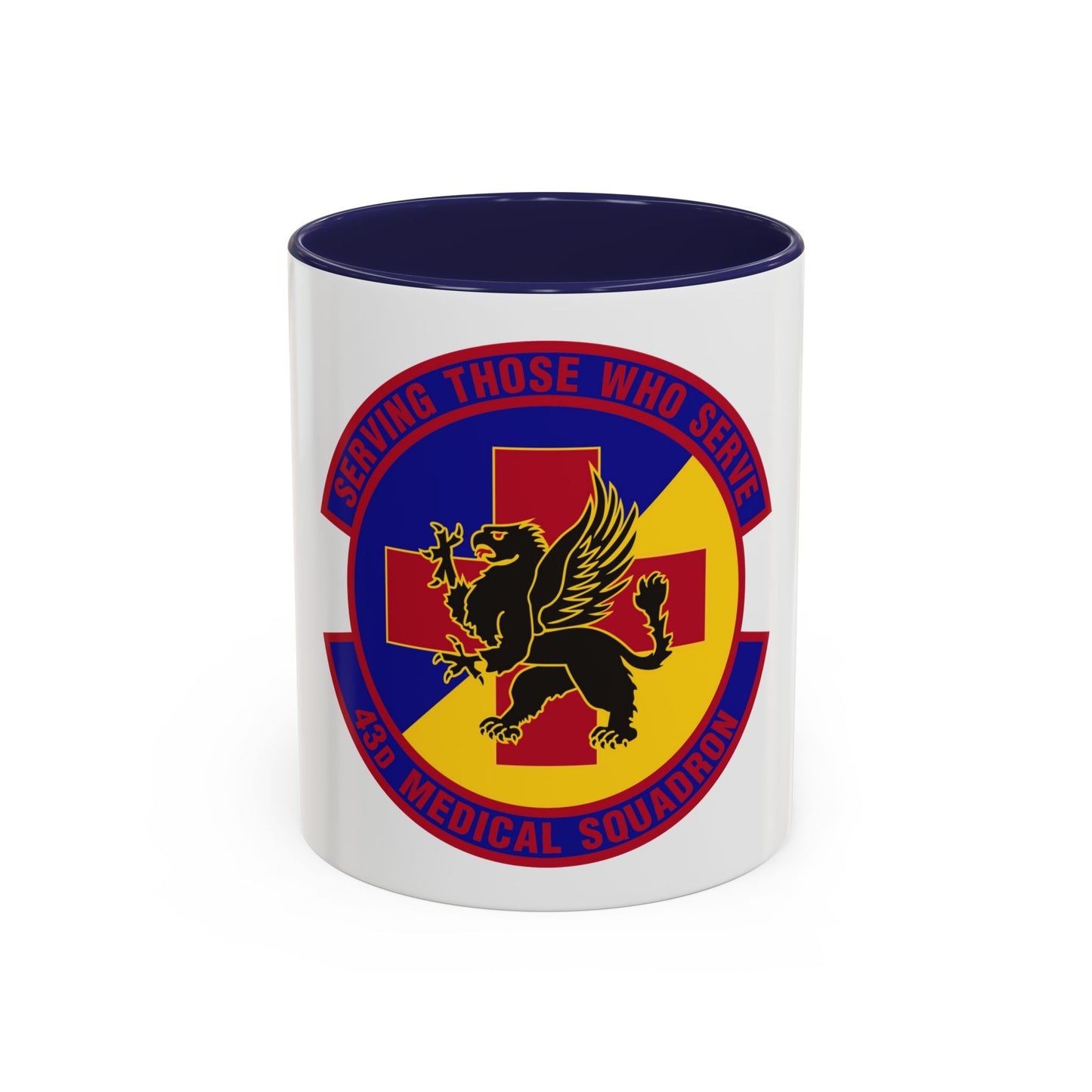 43d Medical Squadron (U.S. Air Force) Accent Coffee Mug