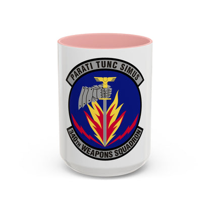 340th Weapons Squadron (U.S. Air Force) Accent Coffee Mug