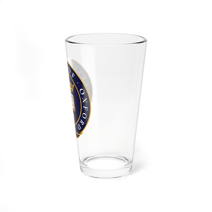 Uni Oxford logo (England) (Coat of Arms) Pint Glass 16oz