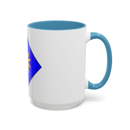 40th Infantry Division CSIB (U.S. Army) Accent Coffee Mug